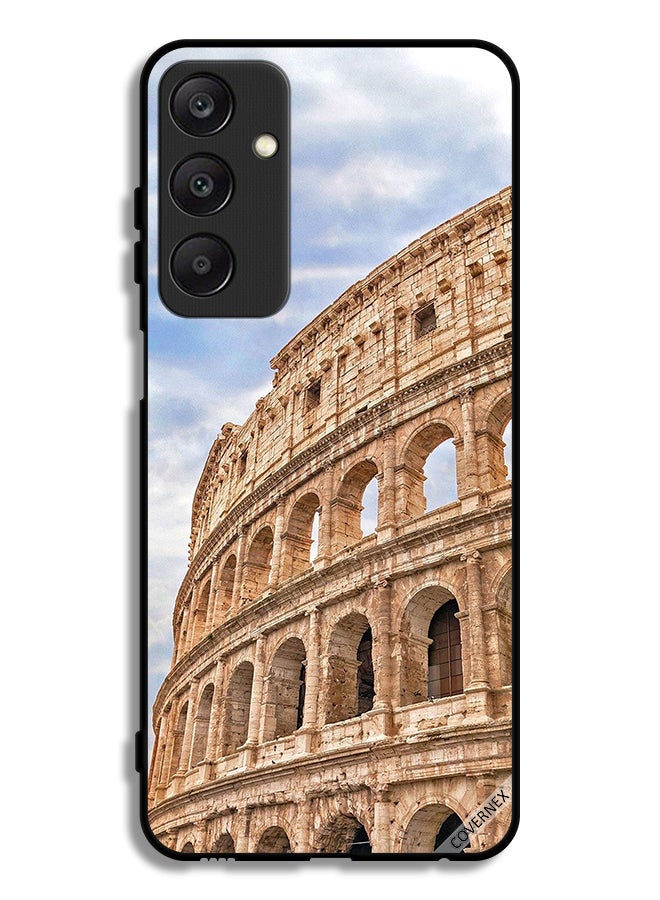 Covernex Samsung Galaxy A25 5G Protective Case Cover Vintage Building - Image 1