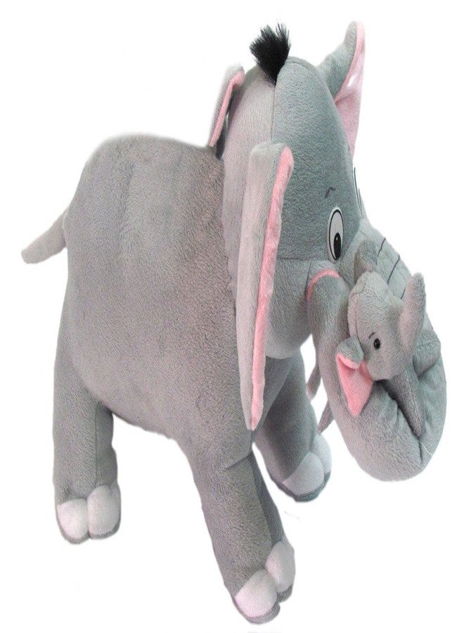 Lata Mother Elephant with Baby (Stuffed) 30 cm - Image 2