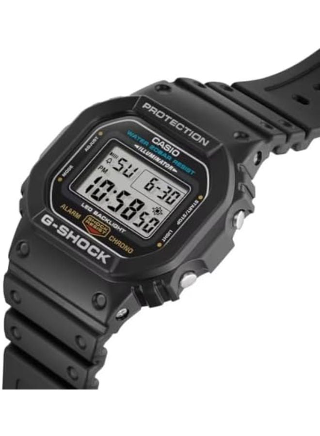 جي شوك ساعة يد مستطيلة رقمية  DW-5600UE-1DR - Image 2