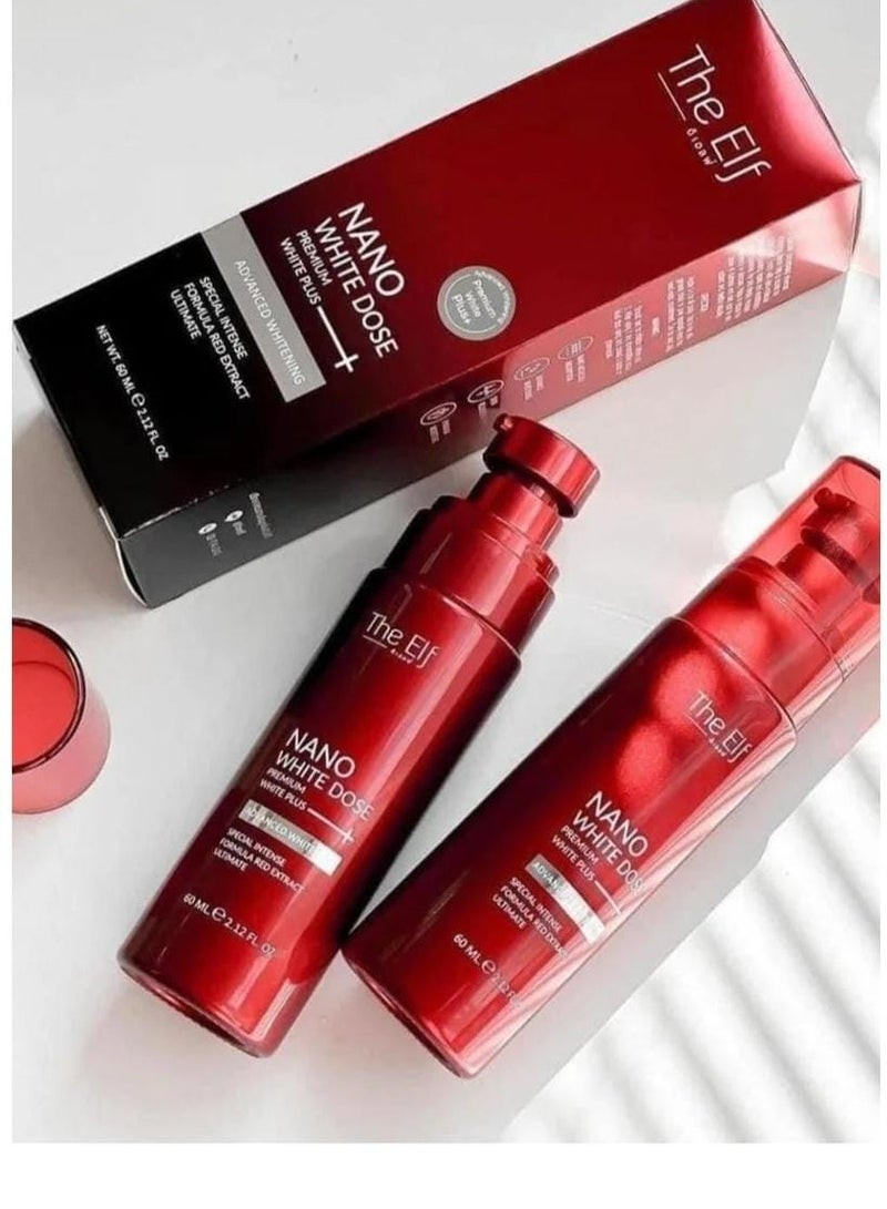 ذا إلف سيروم نانو وايت دوز بريميوم وايت بلس 60مل - Image 3