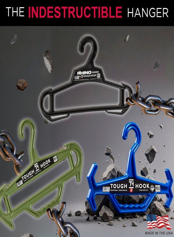 Tough Hook علاقة ملابس متينة أصلية من الجيل الثاني | علاقة متعددة الأغراض شديدة التحمل | سعة 200 رطل | صنع في الولايات المتحدة الأمريكية | مملوكة لمحاربين قدامى | للمعدات الثقيلة (المعدات التكتيكية، الحقائب، الدروع الواقية، سترات حاملات الصفائح، معدات الغوص) - Image 5