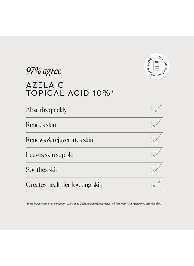 NATURIUM Naturium Azelaic Topical Acid 10%, Face & Skin Care Beauty Treatment with Niacinamide & Vitamin C, 1 oz  - Image 3