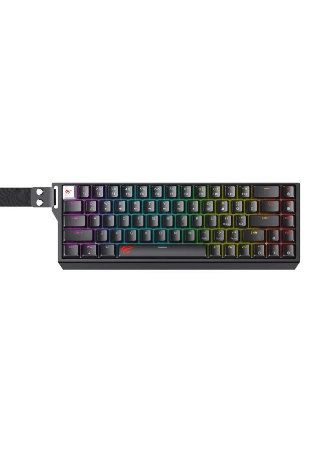 هافيت لوحة مفاتيح ميكانيكية مضاءة RGB من HAVIT - KB922L - Image 1