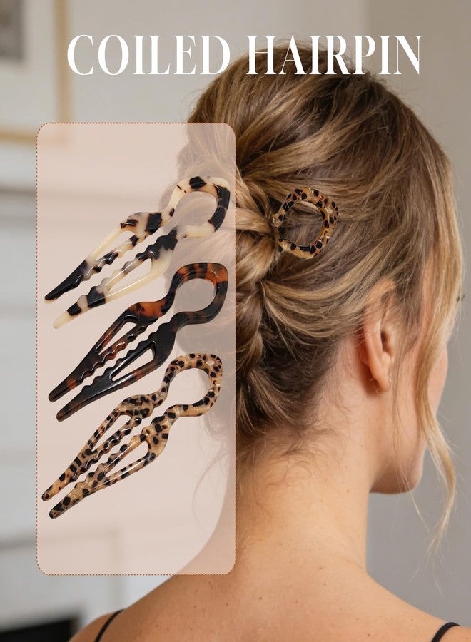 ZingFsh 3PCS Prestige Hair Pin Lialys Hair Pin,Elegant French Hair Accessories for Women with Double-Notch Anti-Loosening Design, Fits All Hair Types - Image 4
