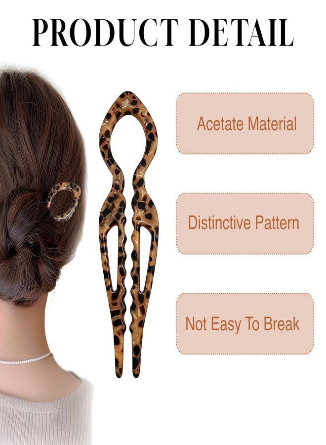 ZingFsh 3PCS Prestige Hair Pin Lialys Hair Pin,Elegant French Hair Accessories for Women with Double-Notch Anti-Loosening Design, Fits All Hair Types - Image 3