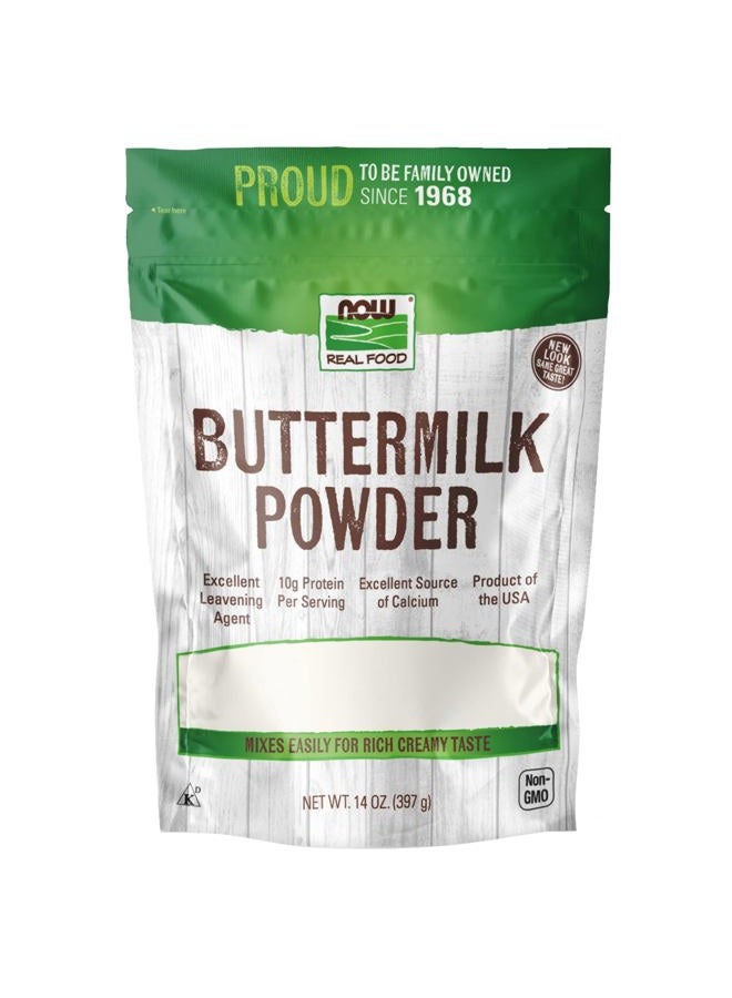 Now Foods - Buttermilk Powder 14 Oz. 49358 - Image 1