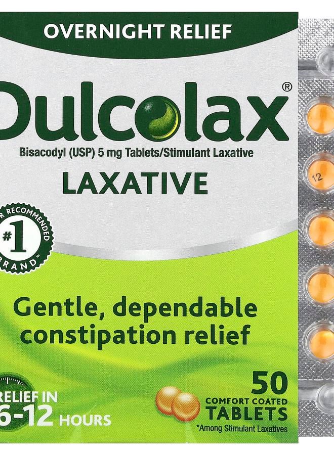 DULCOLAX Laxative 50 Comfort Coated Tablets