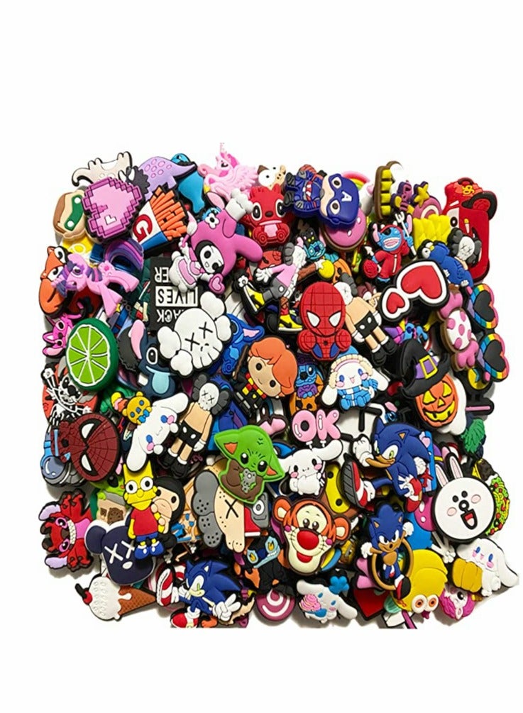 Shoe Decoration Charms 60 Pcs Random Different Crocs Charm - Image 1