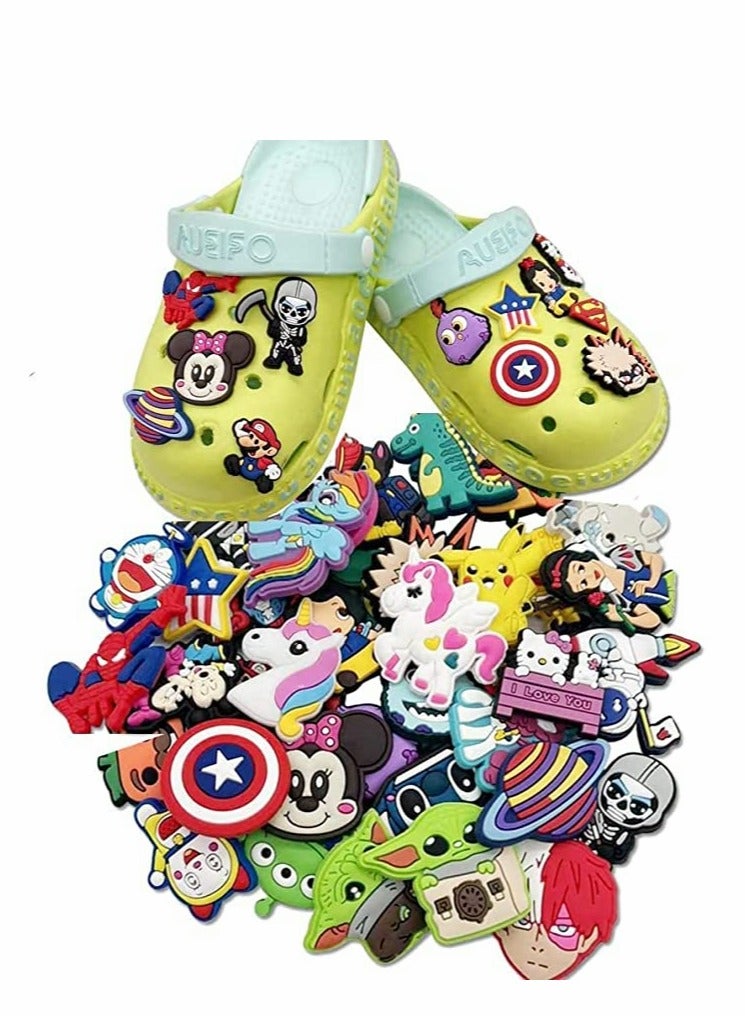 Shoe Decoration Charms 60 Pcs Random Different Crocs Charm - Image 2
