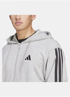 Adidas Essentials 3-Stripes French Terry Full-Zip Hoodie  - Image 3