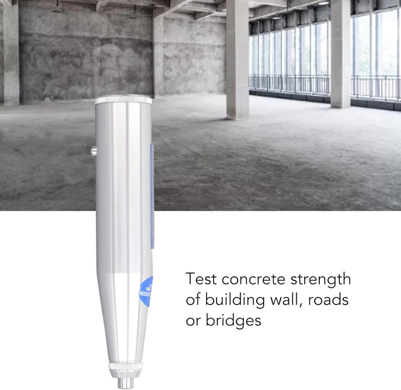 Dpofirs Concrete Rebound Test Hammer – Mechanical Resiliometer ZC3-A, High Strength Tester for Concrete Pressure Resistance, Portable Meter Tool for Building Wall - Image 3
