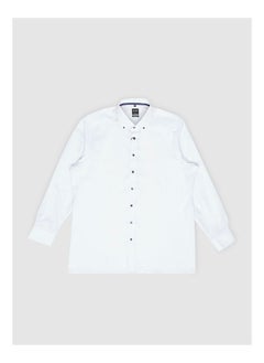 Olymp Collared Neck Long Sleeve Plain/Basic Shirt  - Image 1
