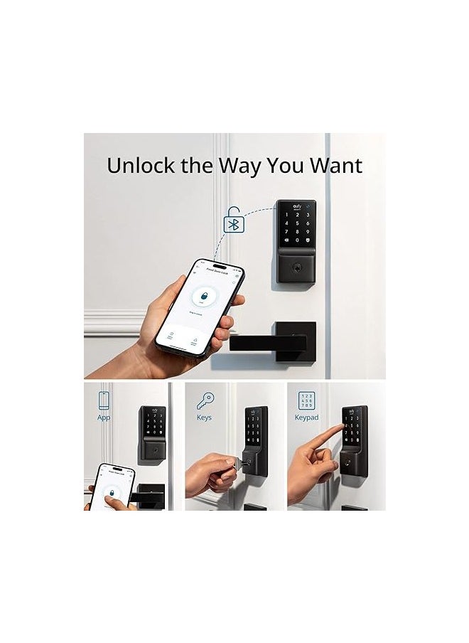 Security C210(E110) Smart Lock, 5-in-1 Keyless Entry Door Lock, Built-in WiFi Deadbolt, Smart Door Lock, No Bridge Required, Easy Installation, Touchscreen Keypad, App Remote Control, BHMA Cert. - pzsku/Z9FBE739B0E7260F0CC54Z/45/_/1697540029/7667b3da-e285-4dbd-a6f3-f150e7fa2365