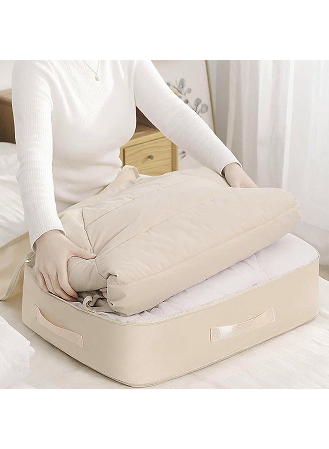 Packing Cube, clothes organizer, Ultra Space Saving Self Compression Organizer, Heavy Duty Moving Bags, Storage Tote, Self Compressing Moving Clothes Organizer Bags for Comforters, Clothes, Bedding, Blankets  - Image 5