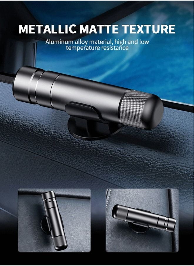 2 IN 1 Safety Hammer Emergency Car Escape Tool Seat Belt Cutter and Car Glass Window Breaker Portable Life-Saving Emergency Artifact with A Piece of Test Glass