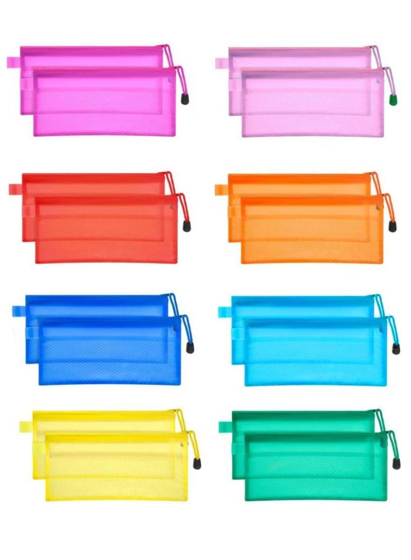 Plastic File Case with Zipper S-1001 – A6 Size, Practical Blue Color, Single Piece - Image 5