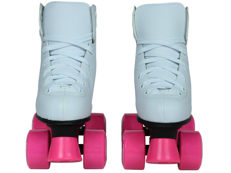 Epic Skates Pink Princess Girls Quad Roller Skates, White, Youth 3,PnkPncs03 - Image 5