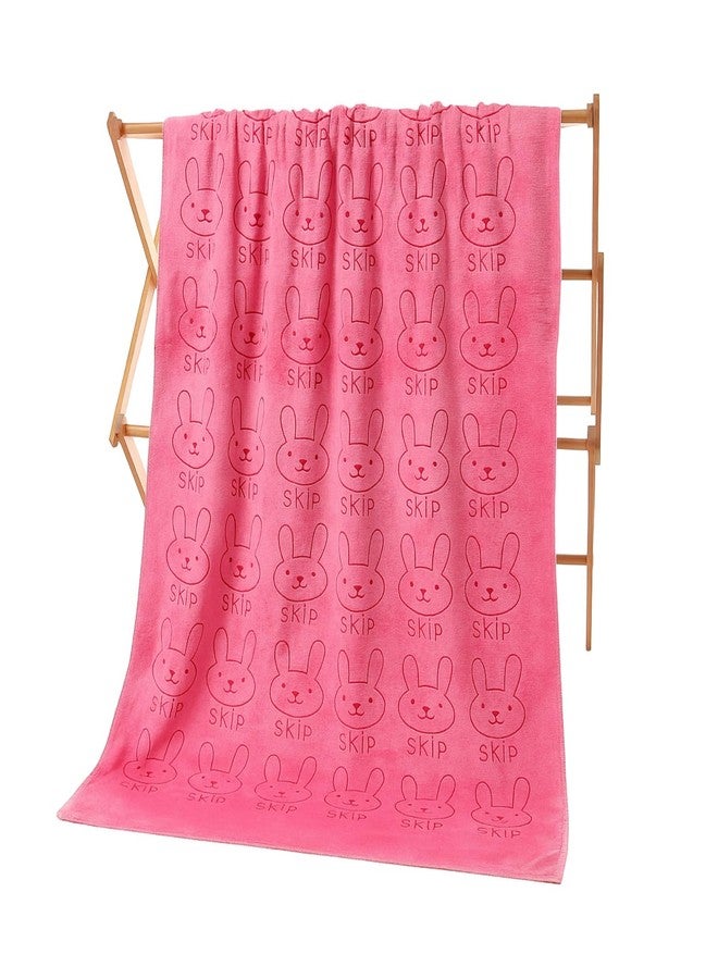 EIO Microfibre Bath Towels for Kids -Extra Soft/Quick Dry/Strong Water Absorbent/Bathing Towel for Kids,Boys and Girls Pack of 2 (Towel Large Set-3) - Image 2