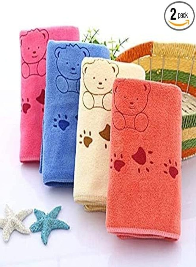 EIO Microfibre Bath Towels for Kids -Extra Soft/Quick Dry/Strong Water Absorbent/Bathing Towel for Kids,Boys and Girls Pack of 2 (Towel Large Set-3) - Image 5