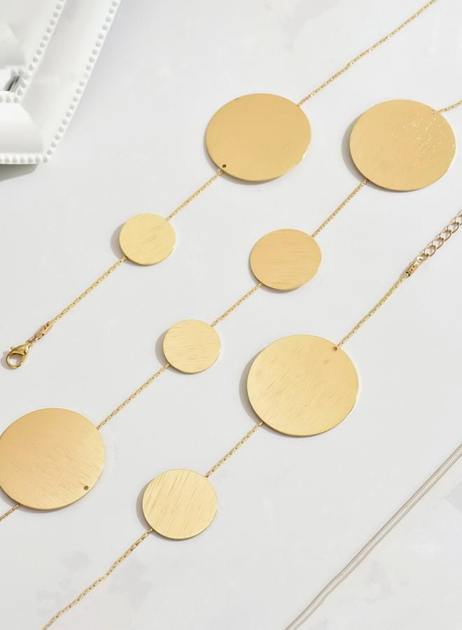 Take Two Trail Hammered Coin Long Necklace - Image 5