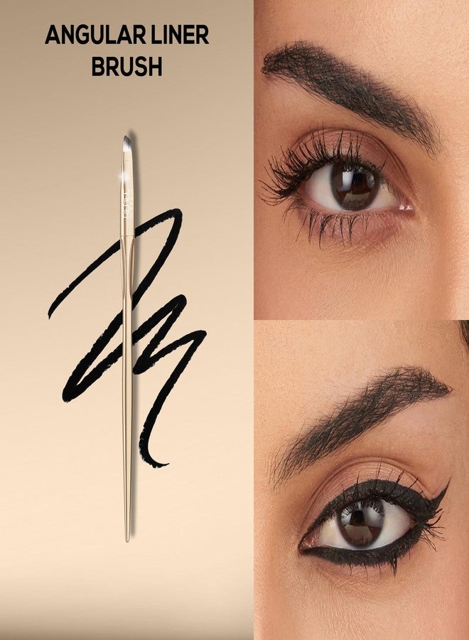 RENEE PRO Angular Liner Brush, For Eyes, Smooth & Precise Application, Ultra-Soft Bristles, Easy-To-Hold & Blend, Sleek, Easy-To-Clean, Durable Quality - Image 4