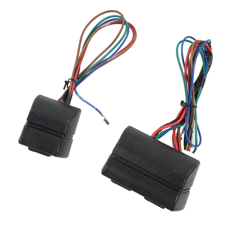 كلاراكو طقم تحويل منظم رفع نافذة السيارة الكهربائية العالمي، طقم تحويل منظم رفع نافذة السيارة الكهربائية مع مفاتيح وأسلاك ومعدات لسيارة بيك آب ذات بابين وسيارة دفع رباعي وشاحنة فان - Image 4