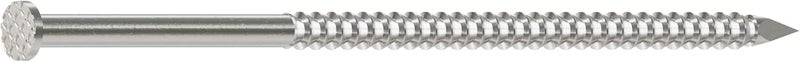 Simpson StrongTie S8SND1 Ring-Shank Wood Siding Nail, 2-1/2 Inch x 0.092 Inch,13 Gauge, Full Round Head, Diamond Point, Type 304 Stainless Steel (Pack of 196) - Image 3