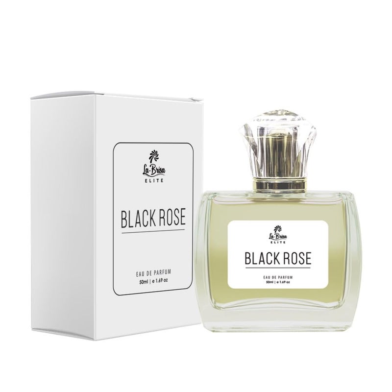 LABRISA La Brisa Elite Black Rose Long Lasting Unisex Perfume Pink Pepper Rose Woody Notes Ideal For Everyday Wear Eau De Parfum 50ml  - Image 1