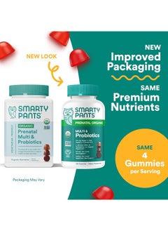 SmartyPants Daily Organic Gummy Prenatal Multivitamin  - Image 2