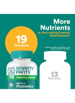 SmartyPants Daily Organic Gummy Prenatal Multivitamin  - Image 5