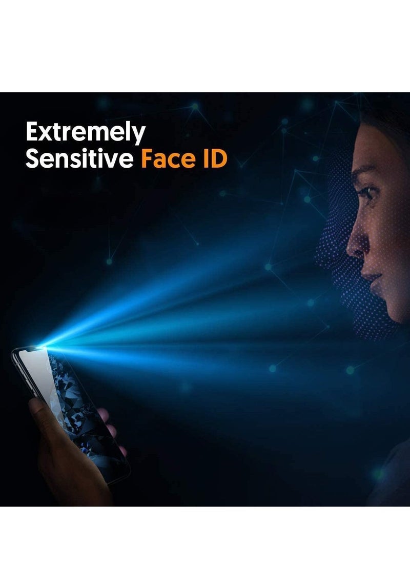 Raxoom Privacy Screen Protector for iPhone Xr, Anti Spy 5D Tempered Glass,Anti Scratch,Full Coverage,Case Friendly - Image 4