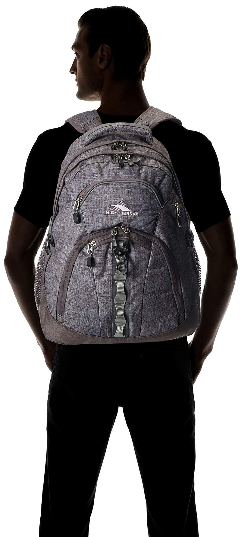 High Sierra Access 2.0 Laptop Backpack, Woolly Weave/Slate, One Size - Image 2