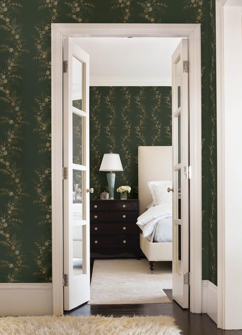 NuWallpaper Chris Loves Julia x Posy Spruce Peel and Stick Wallpaper, CJS6325 - Image 3