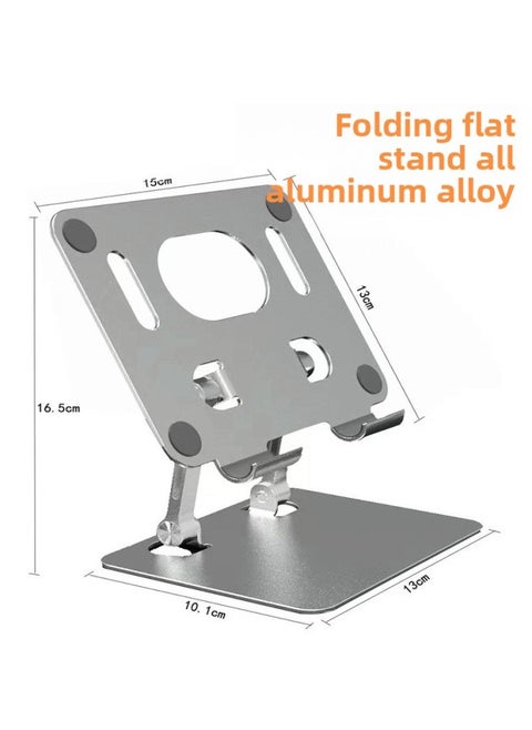 360 Rotatable Tablet Stand Support Frame For Painting Online Classes Specialized For Pubg Ipad Desktop Holder-Color:P63 [gray] Fixed-Applicable Dimensions:Use Of Equipment Within 12.9 Inches