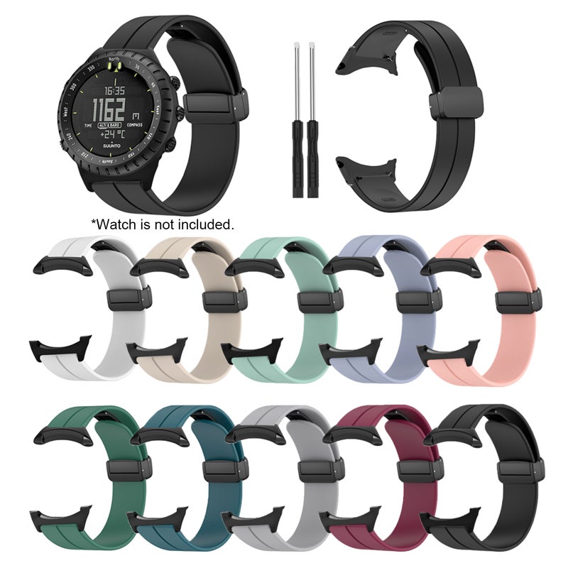 Magnetic folding buckle silicone strap - Image 4