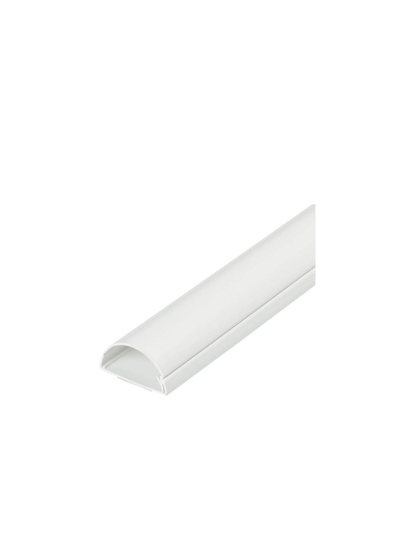 Electrical PVC Floor Trunking 70mm X 20mm X 2mtr-White