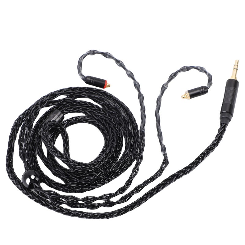IEM Cable Fit for SE535 SE846 Earphone 16 Core Silver Plated OFC Earphone Cord MMCX to 3.5mm Cable - Image 3