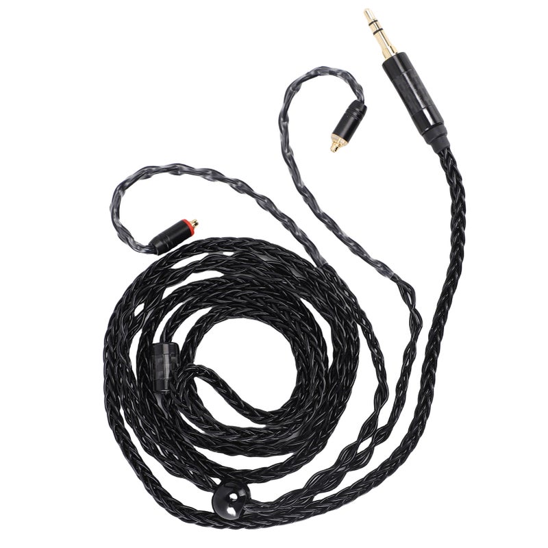 IEM Cable Fit for SE535 SE846 Earphone 16 Core Silver Plated OFC Earphone Cord MMCX to 3.5mm Cable - Image 1