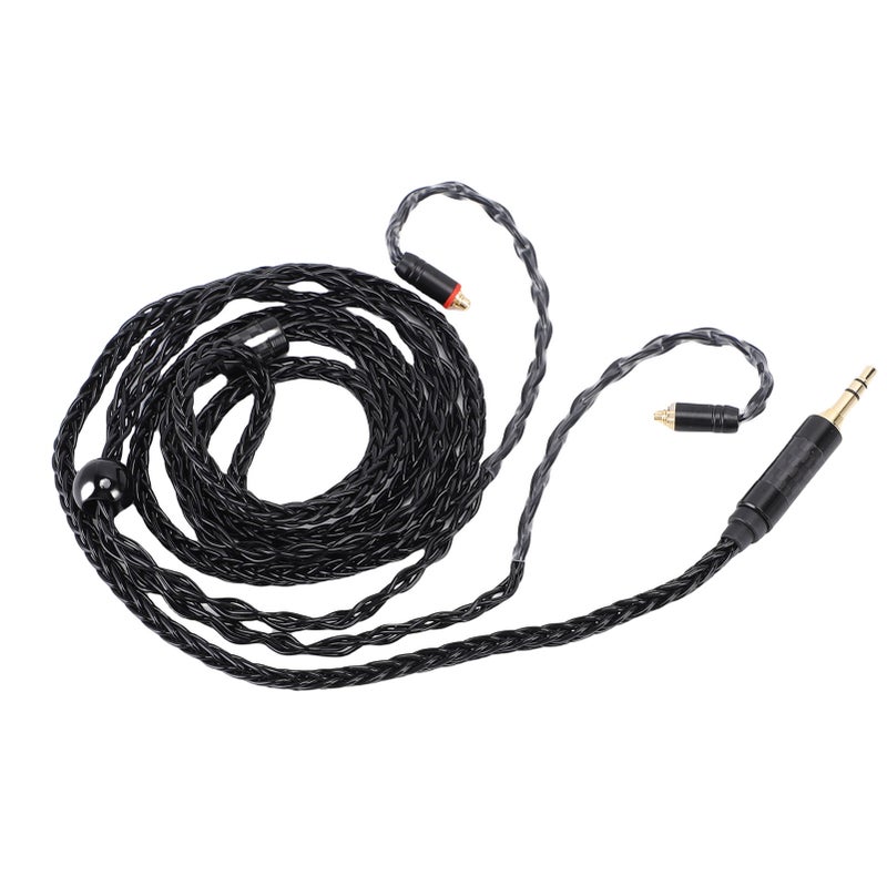 IEM Cable Fit for SE535 SE846 Earphone 16 Core Silver Plated OFC Earphone Cord MMCX to 3.5mm Cable - Image 2