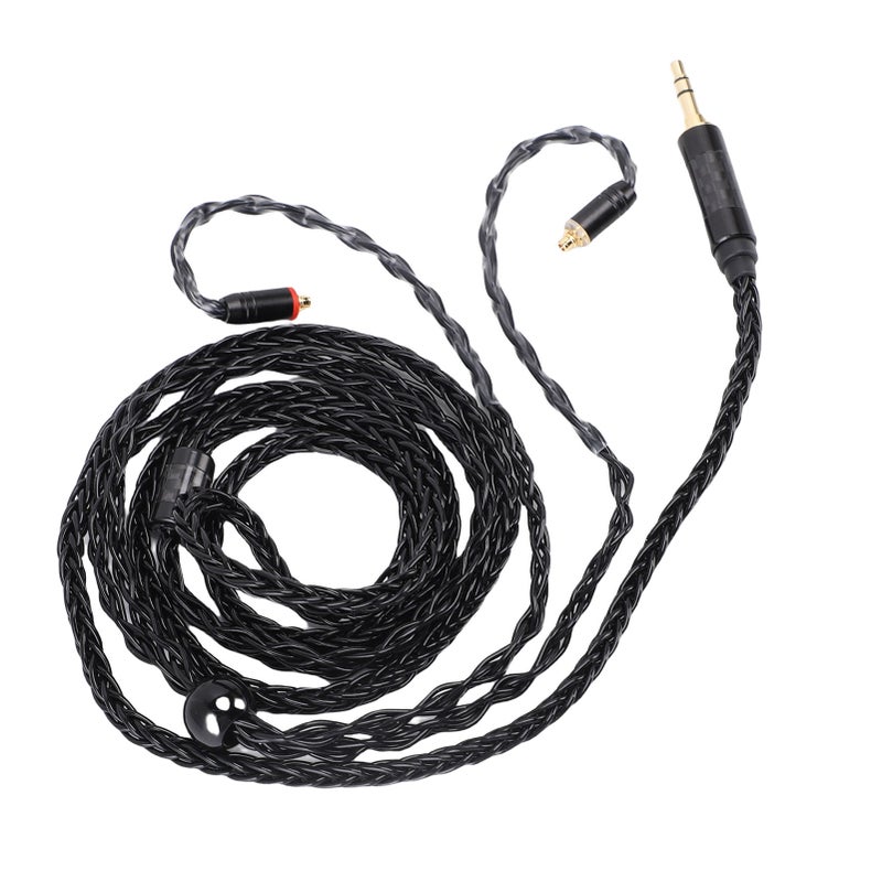 IEM Cable Fit for SE535 SE846 Earphone 16 Core Silver Plated OFC Earphone Cord MMCX to 3.5mm Cable - Image 5