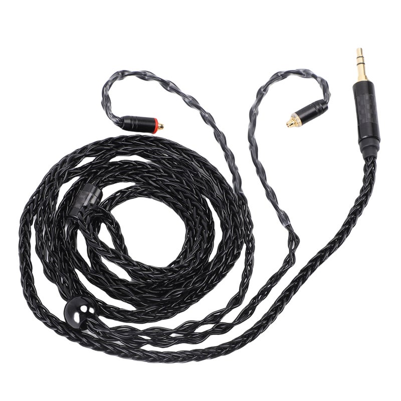 IEM Cable Fit for SE535 SE846 Earphone 16 Core Silver Plated OFC Earphone Cord MMCX to 3.5mm Cable - Image 4