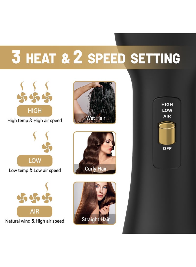 iMESA Multi-Styler And Dryer Straight New 1000W Electric Hair Dryer Brush Styler & Volumizer - Image 5