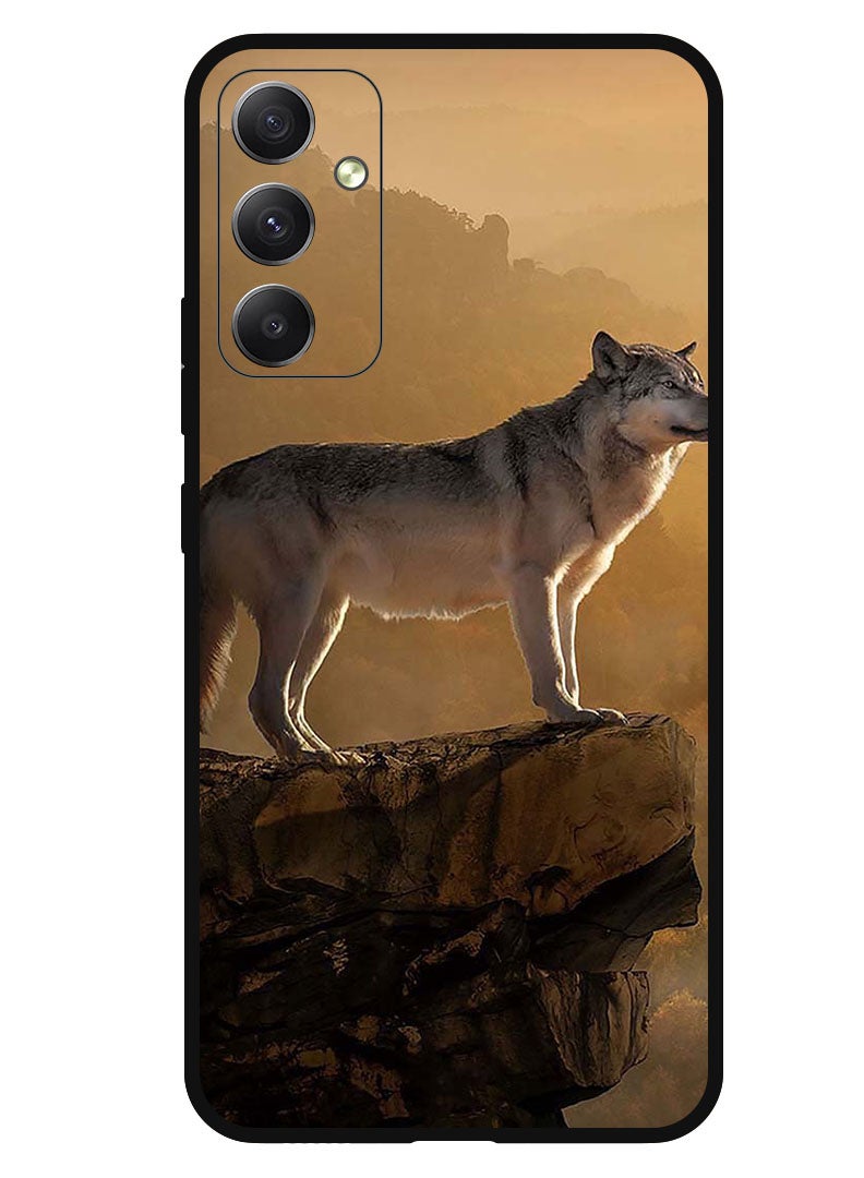 Theodor Protective Case Anti Scratch Shock Proof Bumper Cover For Samsung Galaxy A05s Real Wolf - Image 1