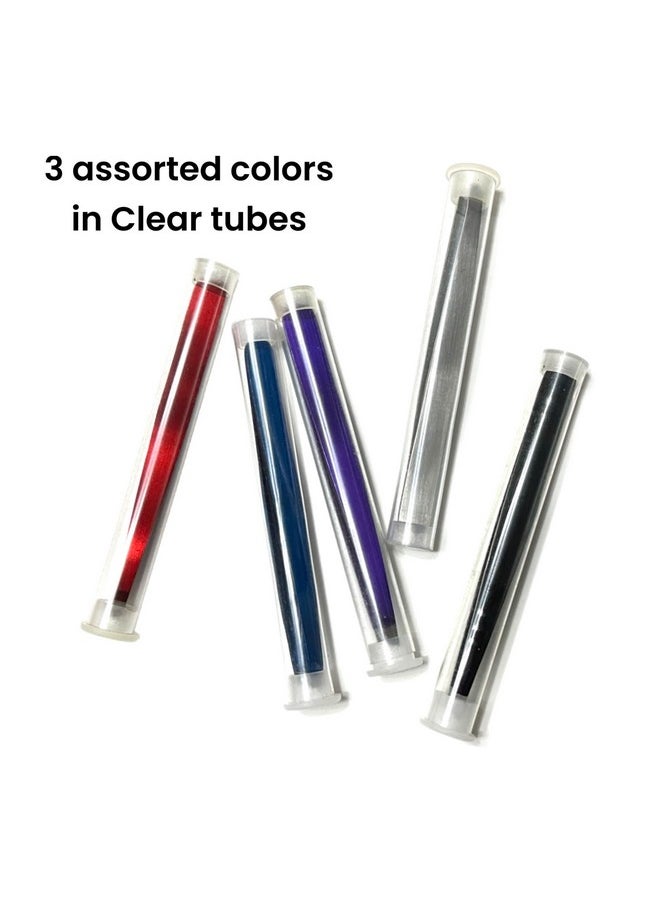 ALAZCO - 3 Random Color Precision Slant Tweezers Women & Men Expert Eyebrow Shaping Face Grooming Hair Removal Ingrown Splinter Slanted Tip Tweezer Stainless Steel 25 Degree Angle - Image 1