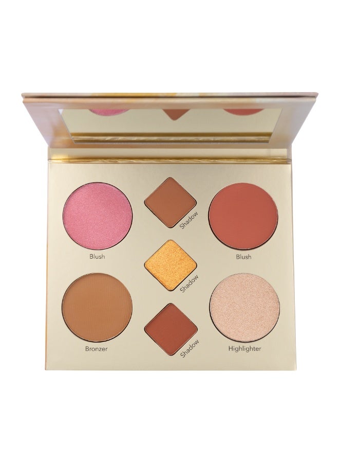 Armaf Beaute Face Palette Summer Muse 15g – Multi-Use Makeup Palette with Blush, Highlighter & Bronzer – Lightweight, Blendable Shades, Radiant Summer Glow - Image 2