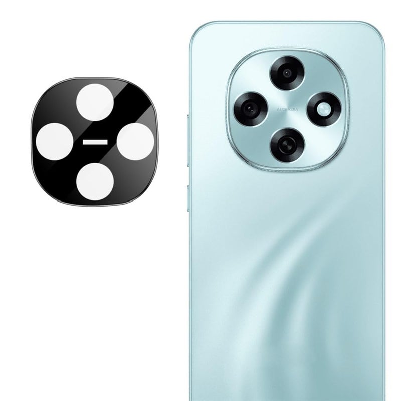 FabeKee For Compatible With Oppo A6 Pro 5G / Oppo F31 Pro 5G Camera Lens Protector Tempered Glass HD Clear Lens Film (Black Version) - Image 1