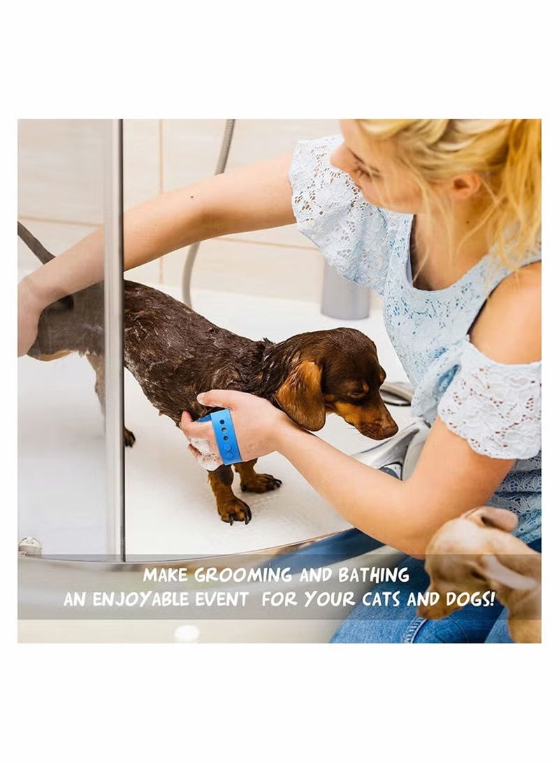 1 PCS Cat Dog Grooming Brush for Dogs Shedding Pet Hand-Held Rubber Tipped Pin Brush for Dogs and Cats Shedding - Image 3