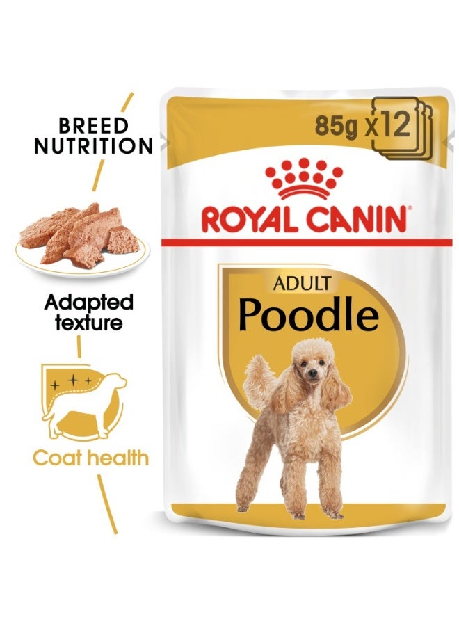 ROYAL CANIN Breed Health Nutrition Poodle Adult (WET FOOD - Pouches) 12 x 85g - Image 2