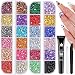 BELLEBOOST 10000Pcs Small Resin Rhinestones for Nail Art with 15ML Nails Rhinestone Glue Colorful 23MM Flatback Bedazzling Gems Nail Rhinestones and Gems Crystals Charms for Acrylic Tips Manicure Decor - Image 2