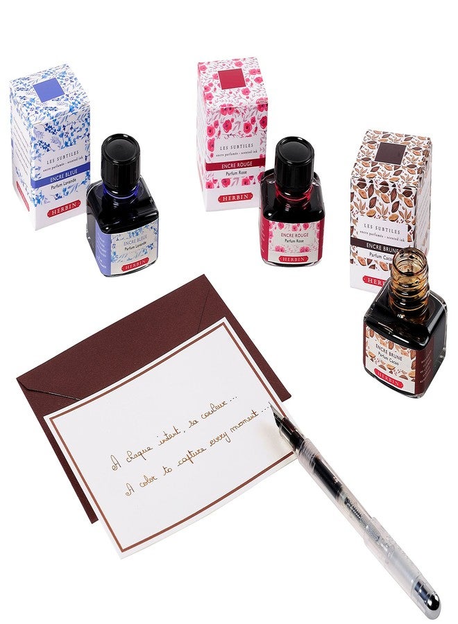 Jacques Herbin Herbin Georges Lalo 13746t Chocolate Scented Ink, 30 ml, 4.90 x 4.90 x 52 cm brown - Image 5